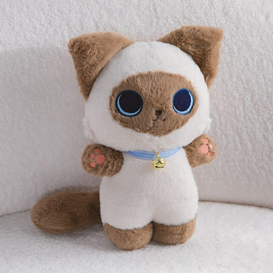 A SOFT TOY CAT
